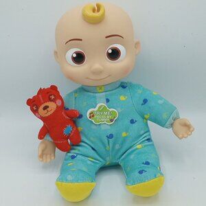 CoComelon Musical Bedtime JJ Doll 12" Plush Yes Yes Bedtime & Lullaby Teddy Sing